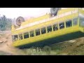 School bus accident on highway  kannada movie junction