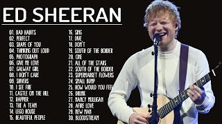 ED SHEERAN Greatest Hits - ED SHEERAN Acoustic Playlist 2023