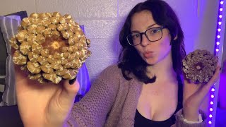 ASMR - Pinecone Sounds! 🌲🍂 (Fail?) 😅