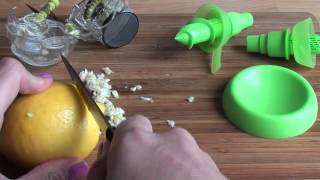 Mes nouveaux kitchen Toys : Garlic Zoom et Citrus Spray