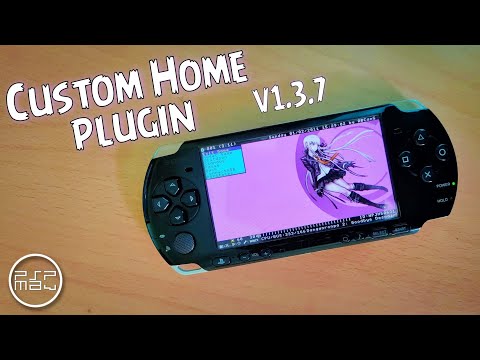 CustomHome plugin v1.3.7 for PSP !