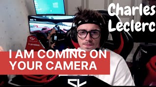 I Am Coming On Your Camera Charles Leclerc Misunderstood On His Twitch Stream F1 Funny