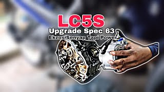 LC135 5S Upgrade Spec 63 | Ekzos TS RACING Super Back Pressure