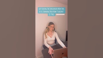 Easy Editing For Influencers With This Sit & Standing Desk From ‘FlexiSpot’ (E7 Pro) 🏝️💕