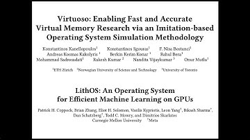 Seminar in Comp. Arch. - S9: Virtuoso and LithOS (Fall 2025)