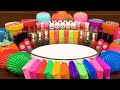 mixing rondom into glooyssy satısfying slime