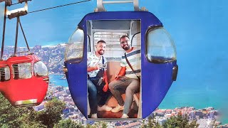رحلة التلفريك كاملة من حريصا إلى جونية | لبنان 2019