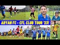 Aryan fc in hard training  cfl club tour 2023 