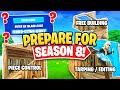 How To Prepare For Season 8 in Fortnite! - Aim Maps, Practice Routine, and More!