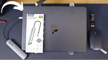 Verilux 7-in-1 USB Type C Hub for MacBooks | Best Accessories for MacBook Air | MacBook Dock Station
