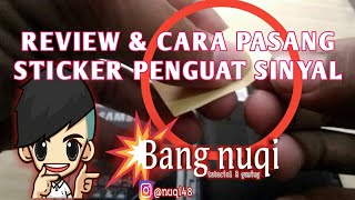 Cara Memasang Stiker Penguat Sinyal - Cara Memasang Stiker ...