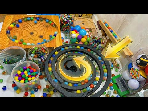 Japanese Educational Toy Marble Run ASMR HABA Melody Slope Concentration Sleep 