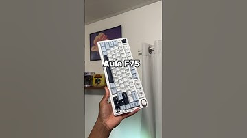 This is the Aula F75.. #keyboard #mechanicalkeyboard #pcgaming #gaming #tech #keyboardasmr #shorts