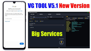 VG Mobile Service Tool V5.1!! For All Samsung, Huawei, Redmi, Oppo FRP Unlock, Screen , mi account 