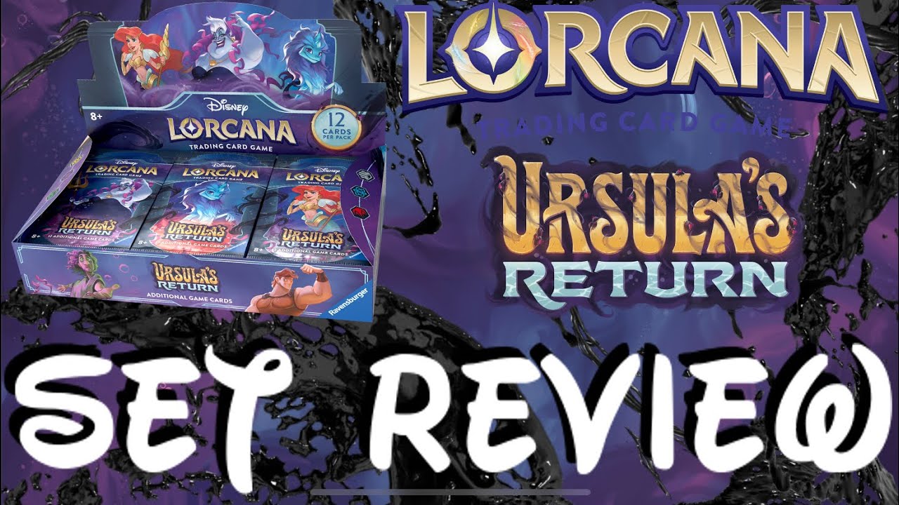 Lorcana Ursulas Return Set Review Youtube 