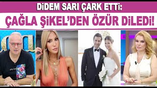 Didem Sarı Mesajlarını Ettiği Çağla Şıkelden Özür Diledi