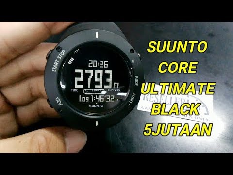 JAM TANGAN SUUNTO CORE ULTIMATE BLACK