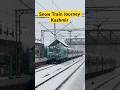 Kashmir Snow Train Journey