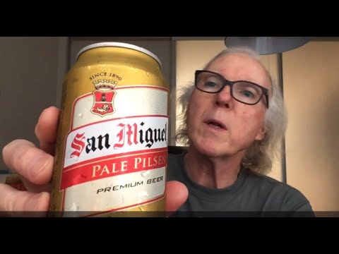 San Miguel Pale Pilsen サンミゲール ビール Beer Review 752 Youtube