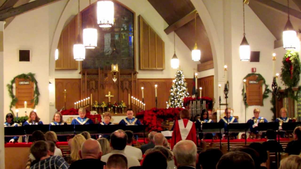 122412 Christmas Eve Service Christmas Trilogy Senior Handbell Choir YouTube