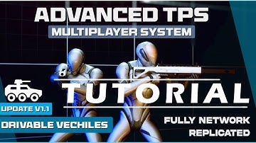 Advance TPS Multiplayer System Tutorial UE5 / FAB