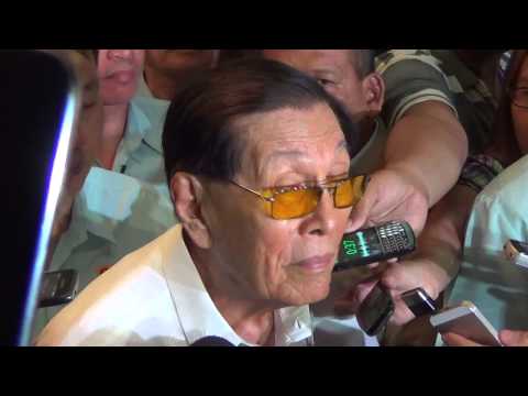 Enrile out on bail, says his faith in Judiciary vindicated