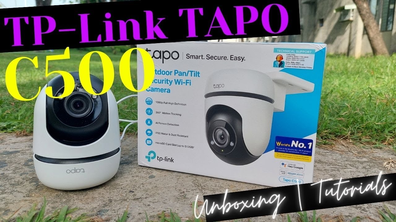 TP-LINK TAPO C500 OUTDOOR / INDOOR PAN TILT 360 SMART WIRELESS