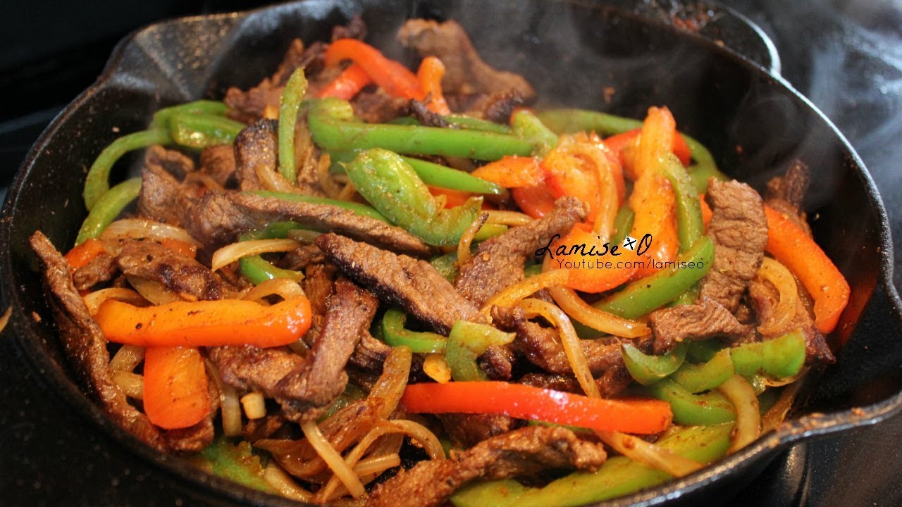 Steak Fajitas Recipe | Beef Fajitas | Episode 193 - YouTube