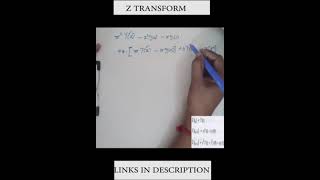 Z Transform Solve yn+2 + 4yn+1 + 3yn = 3n given y0 = 0 , y1 = 1  #yinterceptofastraightline #maths