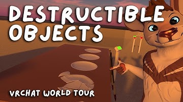 Destructible Objects (Udon) - VRChat World Tour