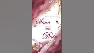 VIDEO UNDANGAN PERNIKAHAN TERBAIK TEMA WATERCOLOR (THE BEST WEDDING INVITATION VIDEOS) 01