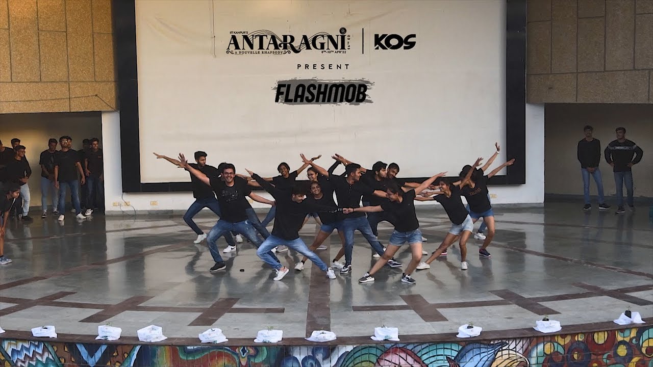 Flash Mob Antaragni 21 Plant Sapling Distribution Dance 