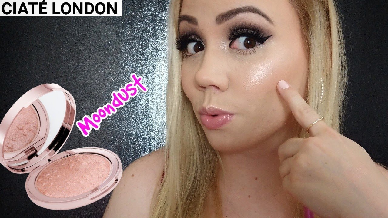 Ciate* Glow To Highlighter {Moondust} Swatch 2019 Pale - YouTube