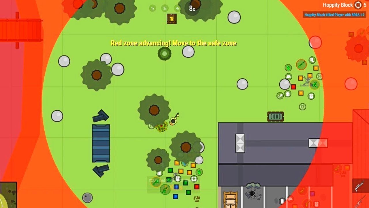 Survi Surviv.io Battle Royale Gameplay WIN! - YouTube