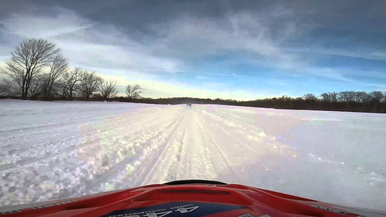 Chautauqua Lake Snowmobile Club Trail January 4, 2014 YouTube