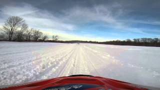 Chautauqua Lake Snowmobile Club Trail: January 4, 2014