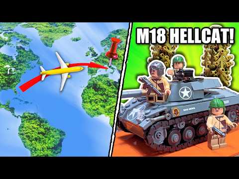 I Traveled Over 4,000 Miles To Build A LEGO WWII Moc!