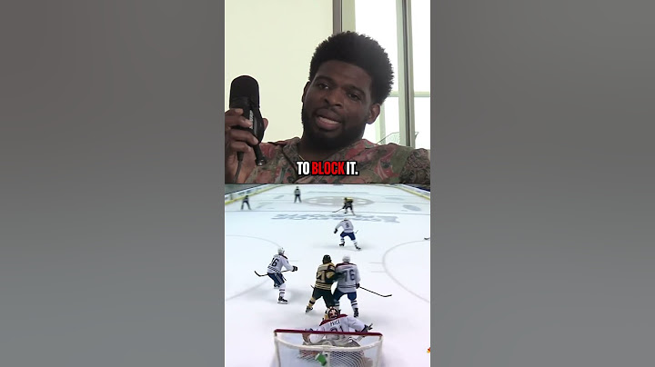 PK Subban was a boogeyman for the Bruins for a few years 🥅