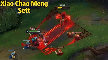 Xiao Chao Meng Sett: NO ONE Can Stop His Sett on Toplane!