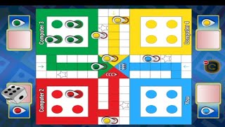 Ludo king👑 win🏆tricks😱/Interesting🔥ludo game/Ludo king in 4 players/Ludo game trending viral videos screenshot 2
