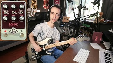 UAFX Ruby 63 - Demo/Review