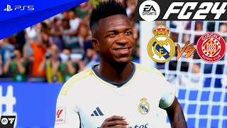EA FC 24 - Real Madrid vs. Girona - LaLiga Santander 23/24 Gameplay I PS5™ [4k60] 🔥