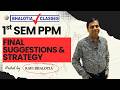 1ST SEM | PPM | CCF | FINAL SUGGESTIONS & STRATEGY | BCOM | CU