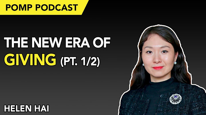Pomp Podcast #222 (Pt. 1/2): The New Era of Giving
