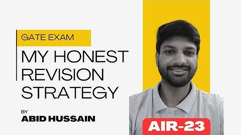 My Honest Revision Strategy To Get AIR-23| Revision Methods| Abid Hussain