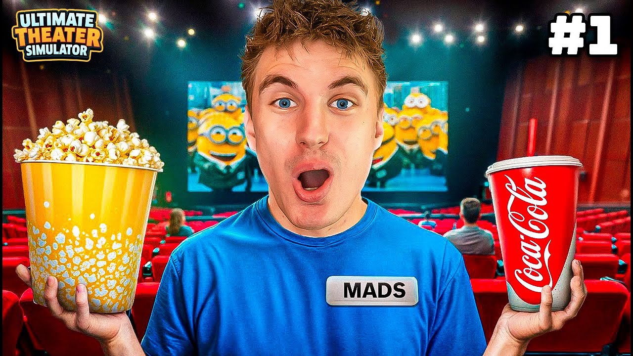 Jeg åbner min egen BIOGRAF!🍿🎞️