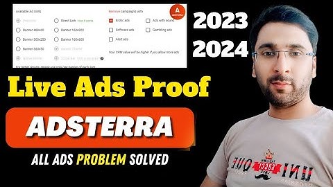 Adsterra Blogger ads setup Live | Adsterra Earning tricks | How to Earn Money on Adsterra in 2024
