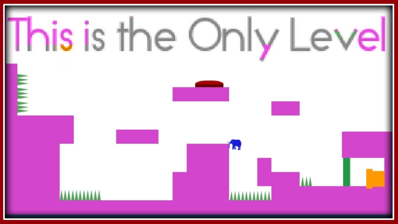 14 Minuten lang ein Level! - This Is The Only Level | Super Mega Random Flash Game - ABWECHSLUNG wird hier groß geschrieben.