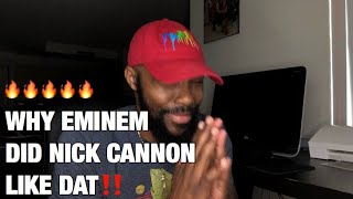Lord Above - Eminem Diss Nick Cannon | REACTION‼️