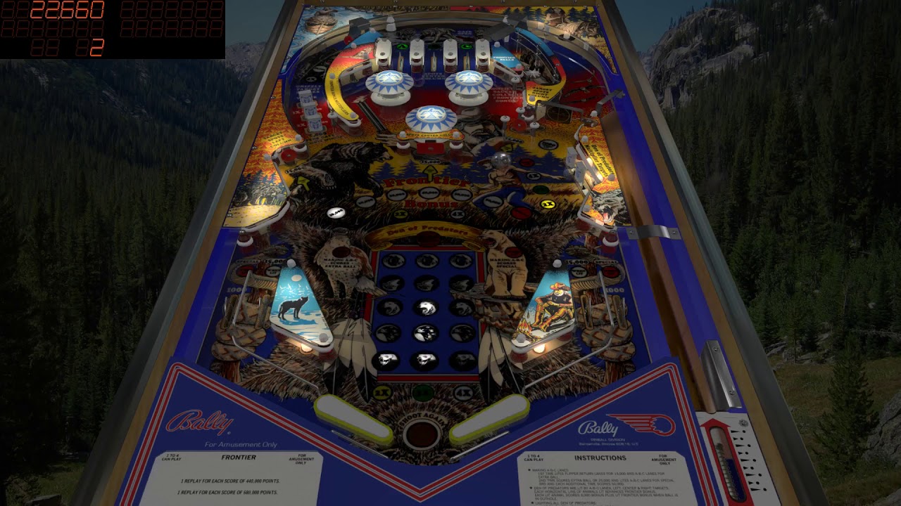 Frontier Pinball VPX YouTube